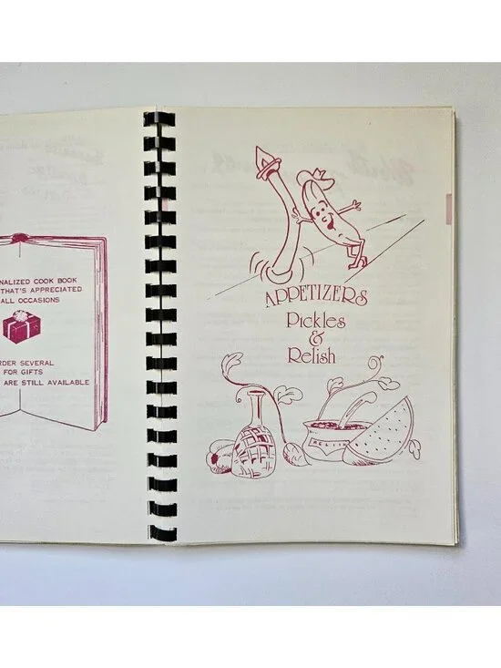 Favorite recipes vintage 1980s cookbook ABWA cottagecore grannycore spiralbound - Picture 9 of 16